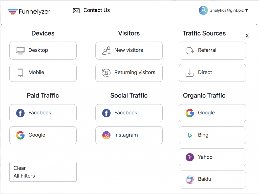 chromeextension Funnelyzer